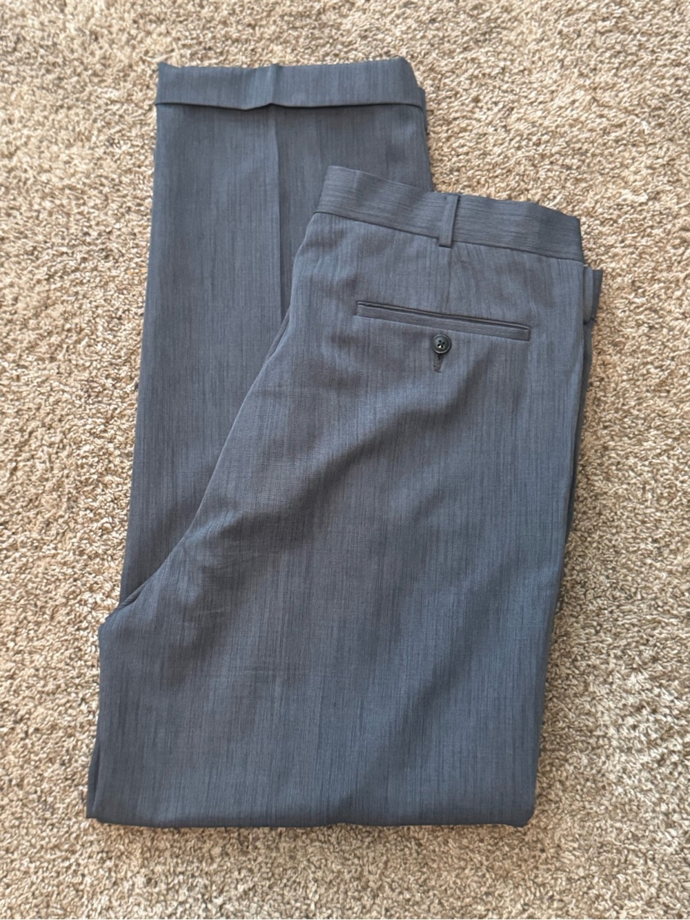 Roundtree & Yorke TravelSmart Men's Pants in Dark Charcoal